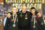 Kickboxing Trotti argento agli Europei2013  WakoCadetti Edoardo Zuffi e Pucci